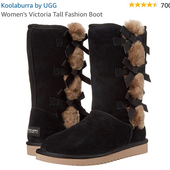 Koolaburra by Ugg Boots with Bows 🎀 and Fur - Picture 12 of 12